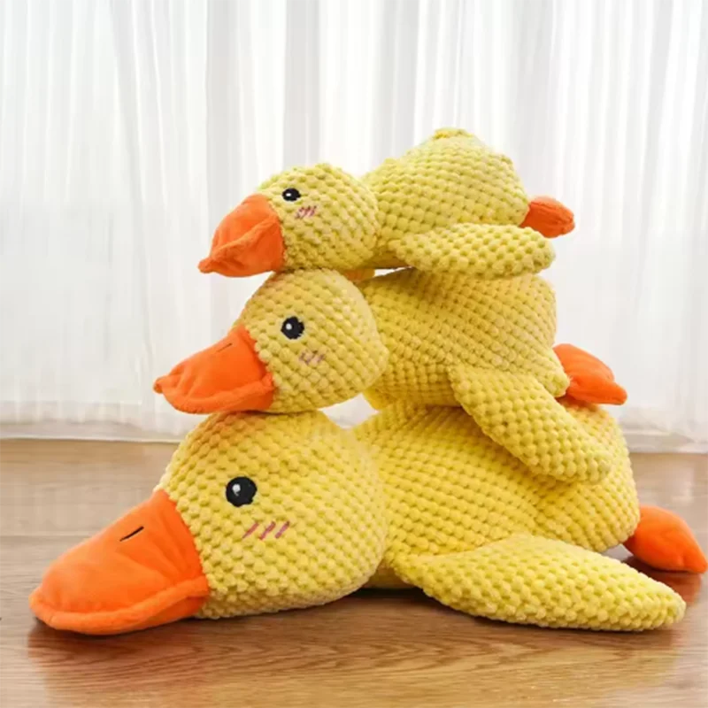 Stomping Duck Dog Plush Toy – Bite-Resistant Teeth Cleaning