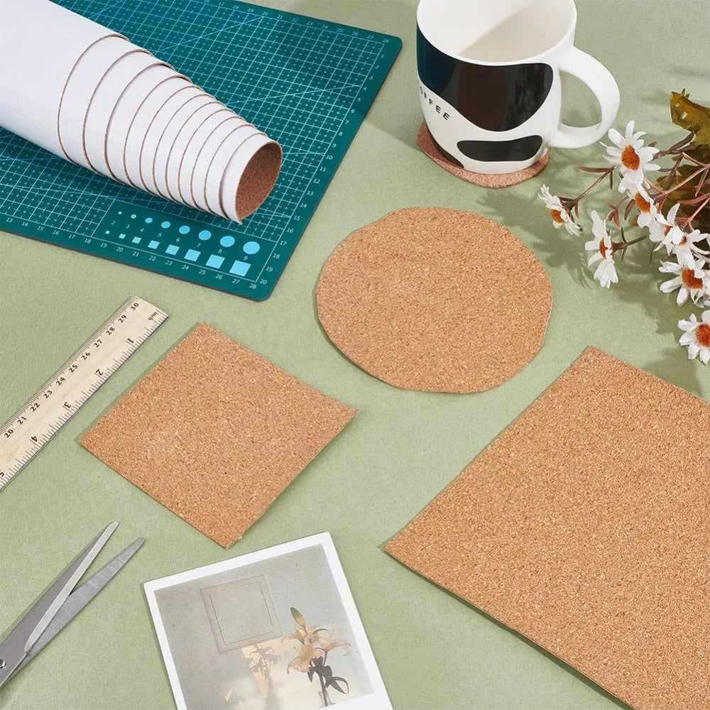 Self-Adhesive Cork Roll – Shelf Liner, Coasters & DIY Décor