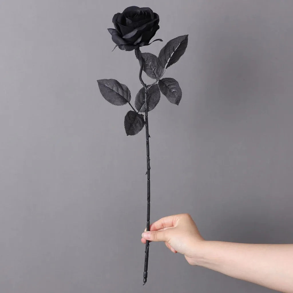 Metallic Artificial Silk Rose – Wedding & Home Decor Flower
