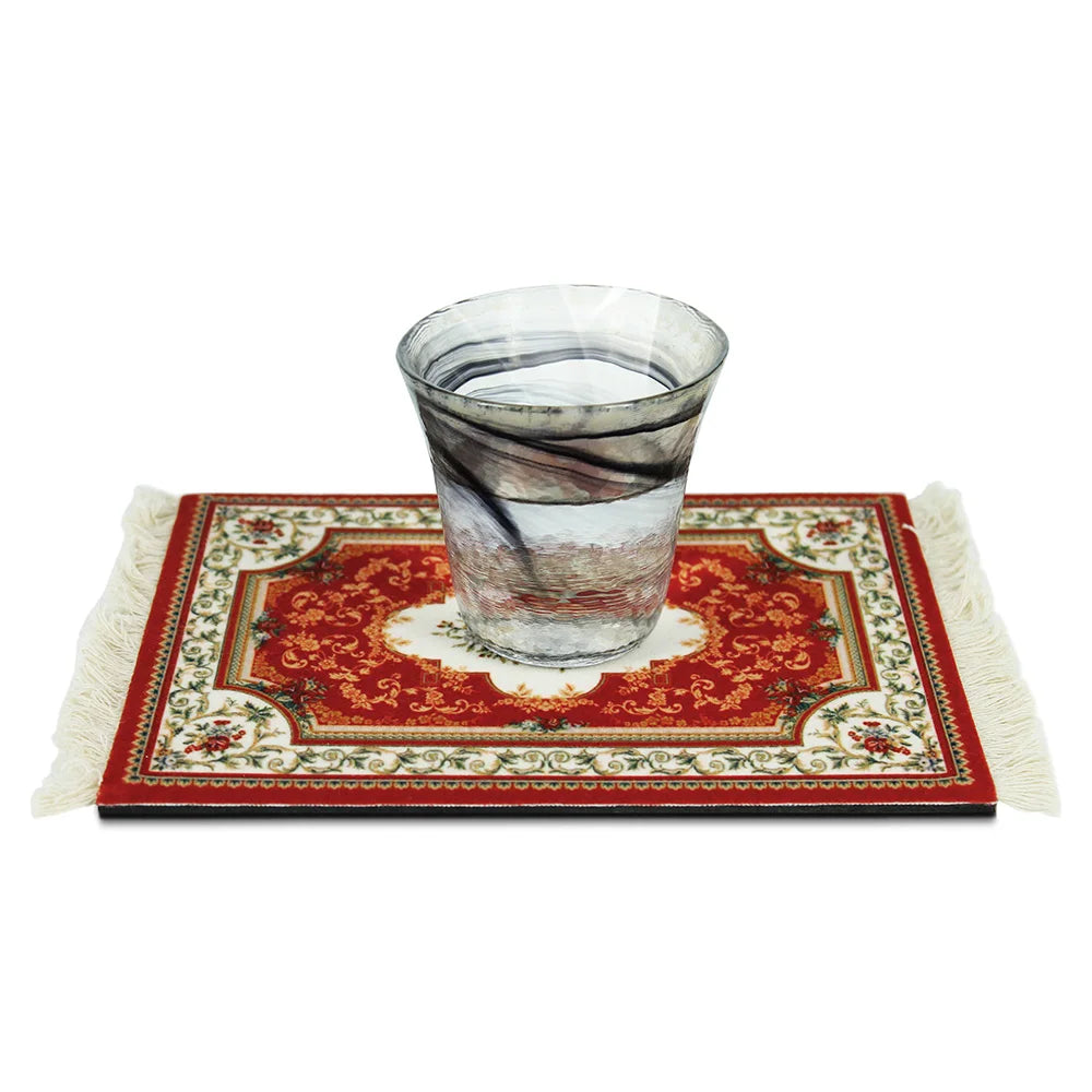 Persian Carpet Mouse Pad – Anti-Slip Rubber Gaming Mat 18×26cm