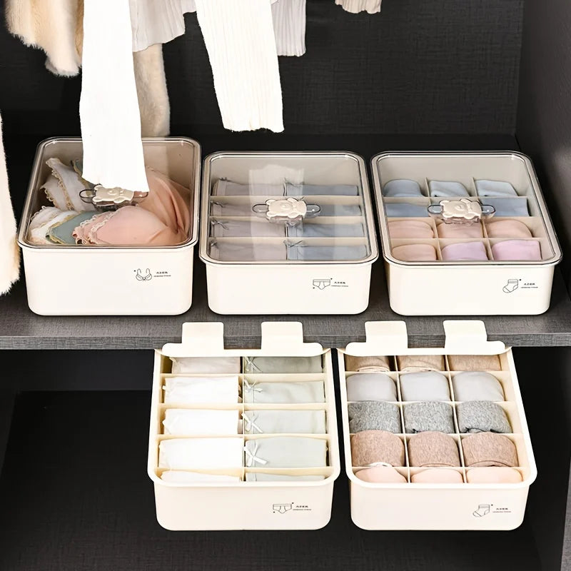 Stackable Drawer Organizer for Underwear & Socks – 1/10/15 Cells