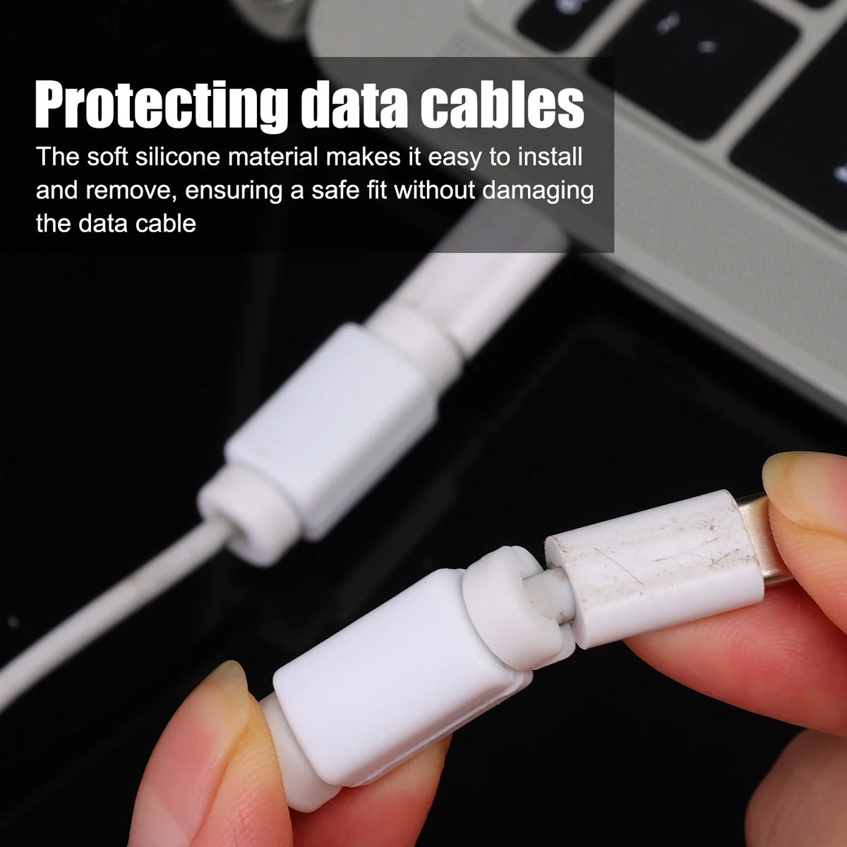 Silicone Cable Protector – USB-C, Micro USB & Lightning Cover