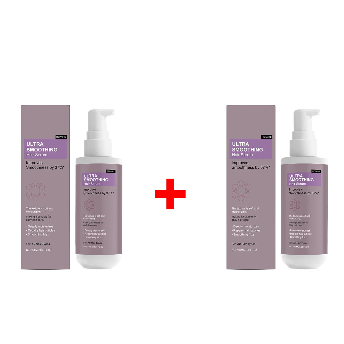 37% Smoothing Hair Serum – Anti-Frizz & Cuticle Repair