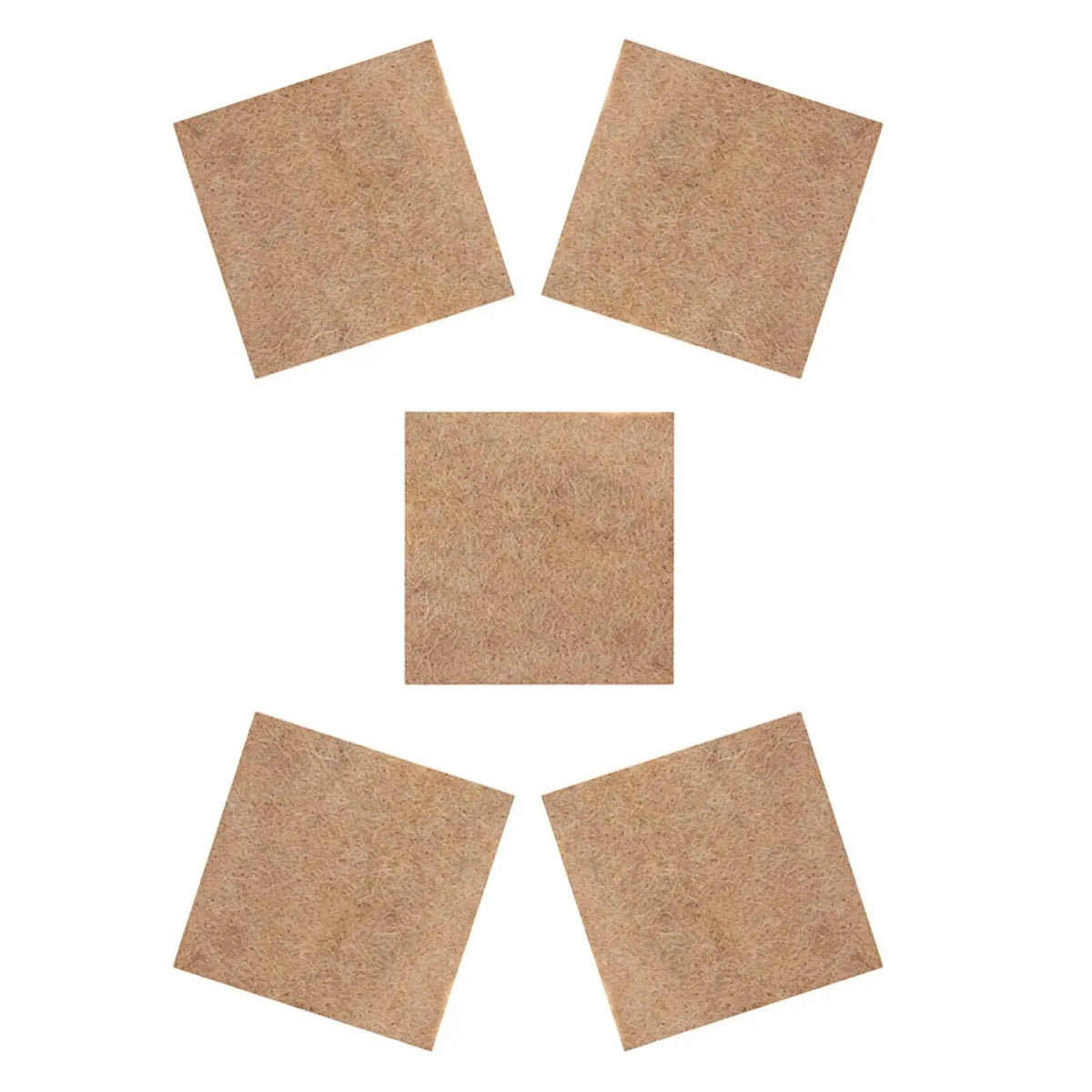Jute Grow Mat for Microgreens – Hydroponic Seedling Pads 5-Pack