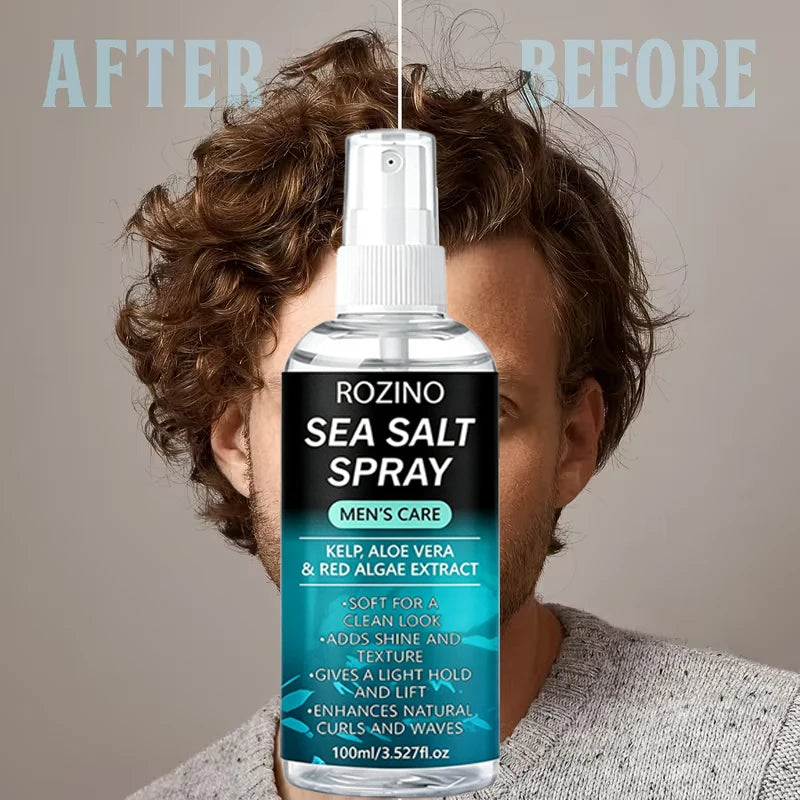 ROZINO Men's Sea Salt Hair Spray – Volume, Texture & Hold