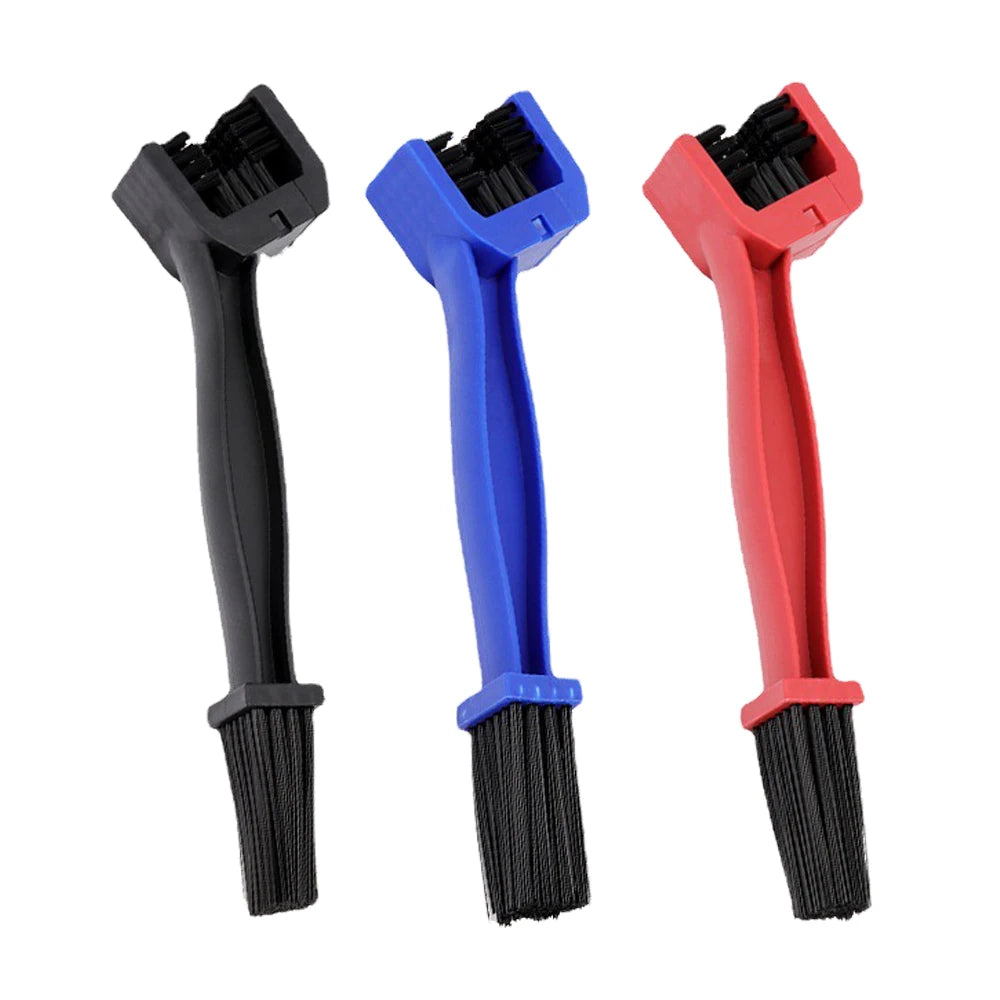 Motorcycle Chain Scrubber Brush – Angled Stiff Bristles