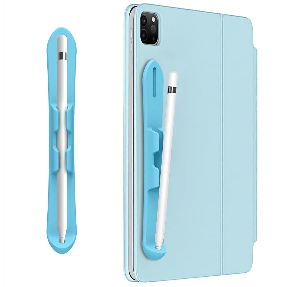 Silicone Self-Adhesive Stylus Pen Holder Clip for Tablets
