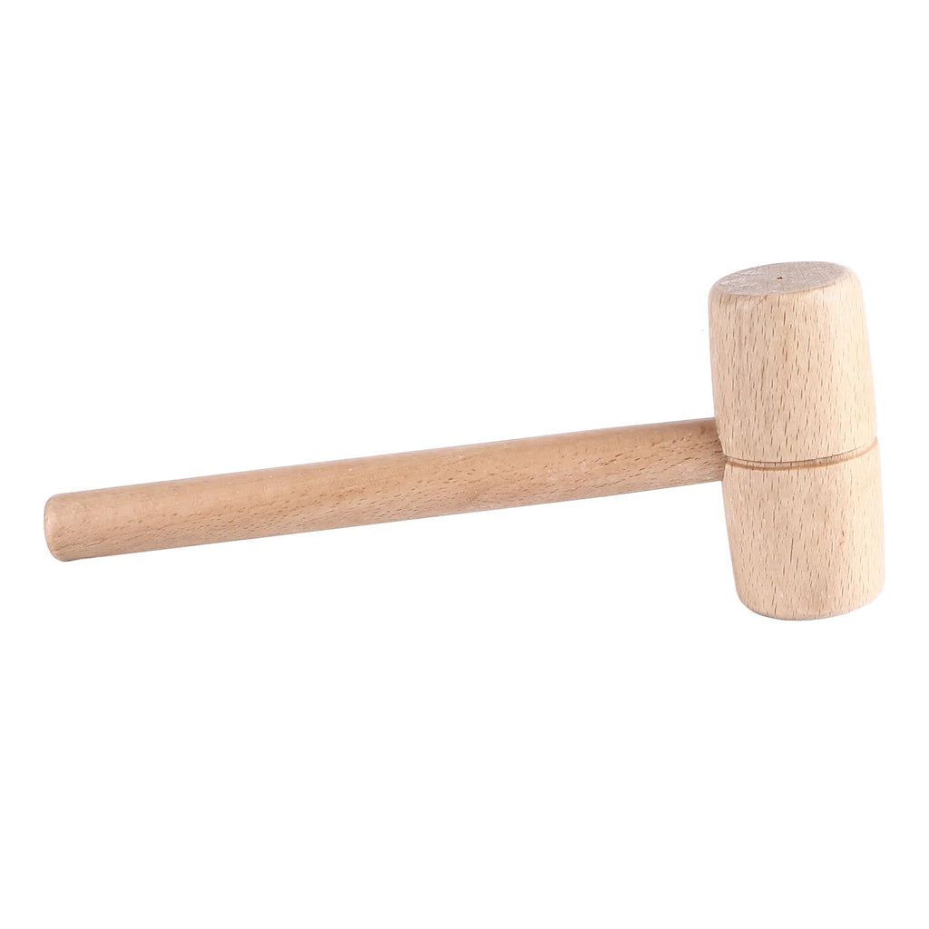 Beech Wood Carpenter Mallet – Round Head Woodworking Hammer