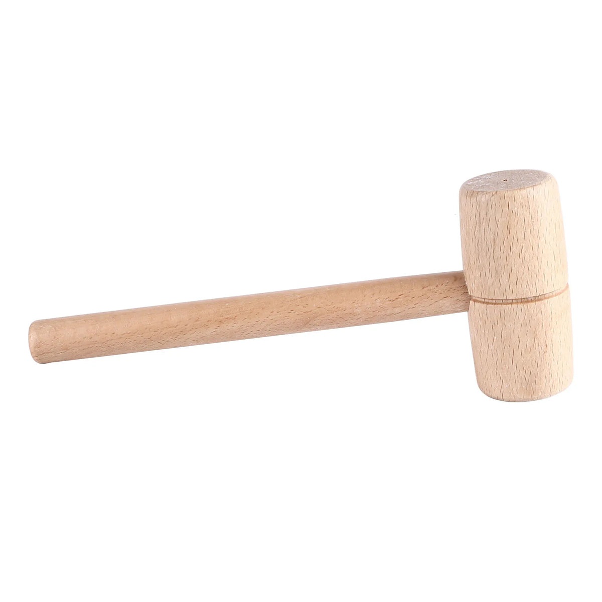 Beech Wood Carpenter Mallet – Round Head Woodworking Hammer