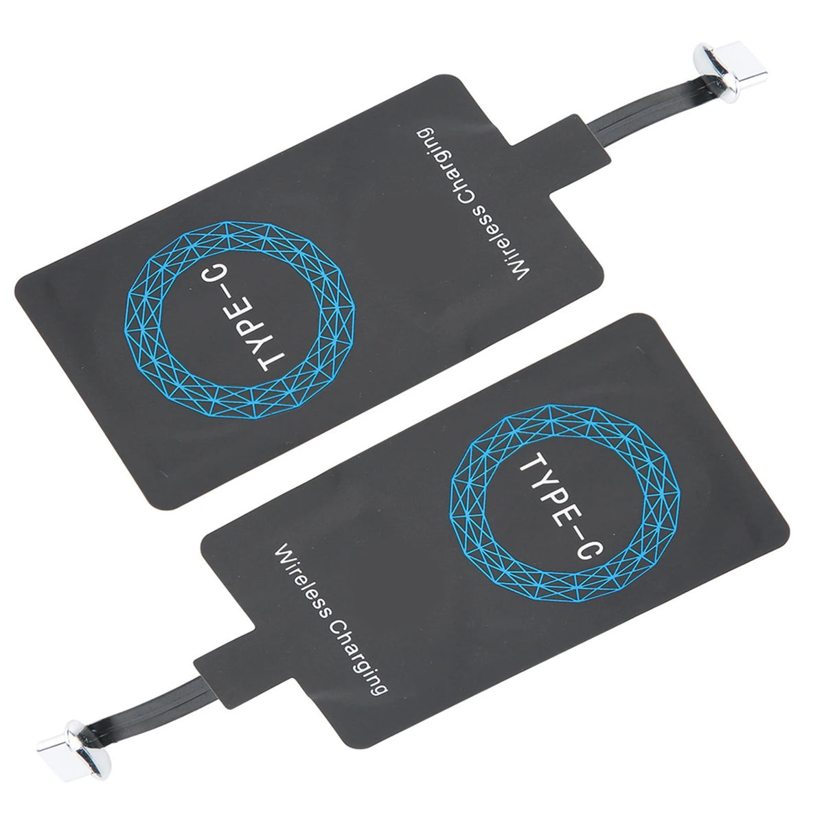 Type-C Wireless Charging Receiver Adapter – 2-Pack