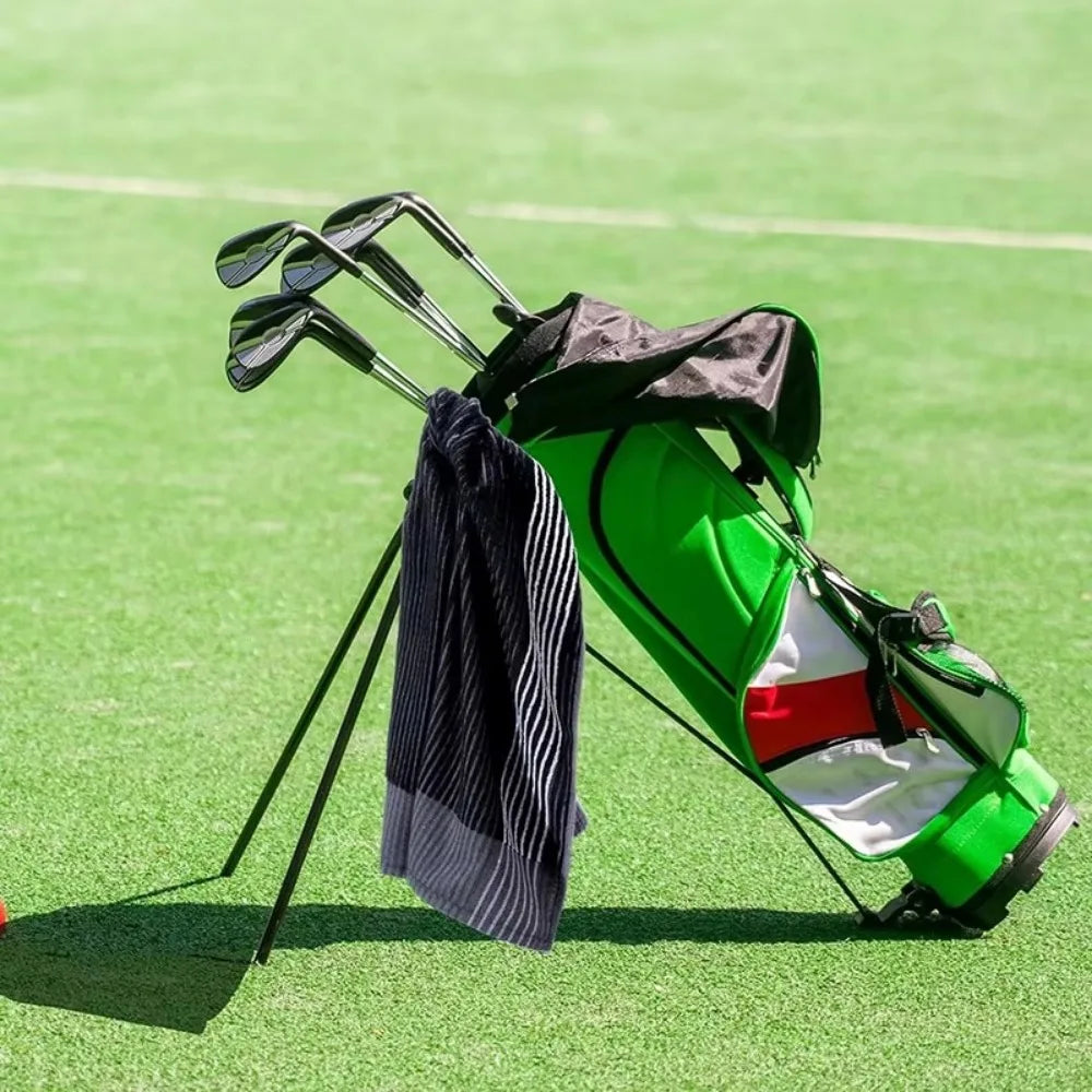 Extra Large Cotton Golf Caddy Towel – Stripe Sports Towel