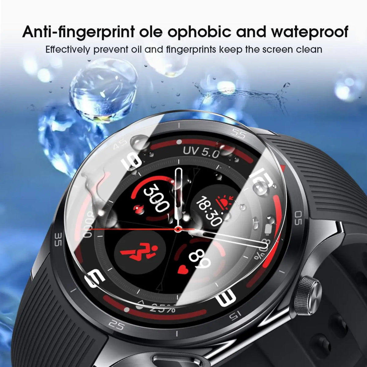 OnePlus Watch 4 Tempered Glass Screen Protector 9H Anti-Scratch