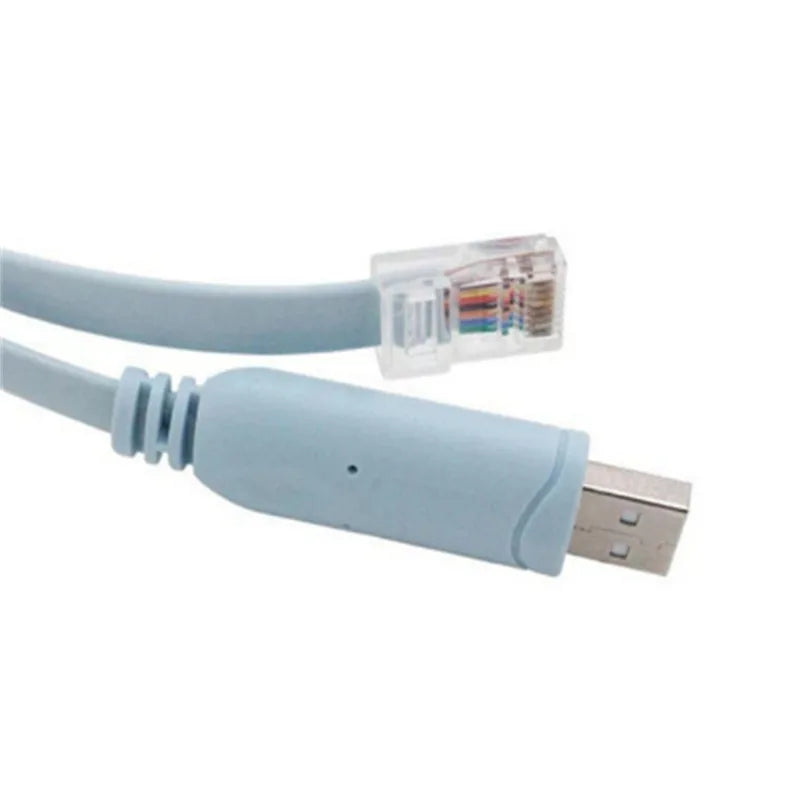 USB to RJ45 Console Cable RS232 Adapter for Cisco Huawei H3C