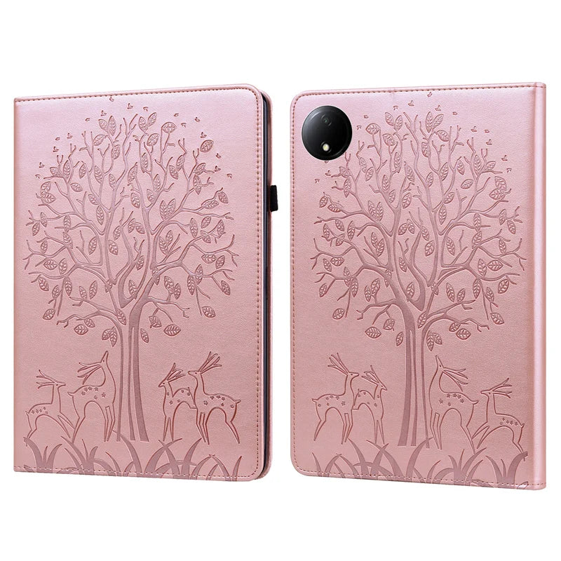 Xiaomi Redmi Pad SE 8.7 Cute Deer Wallet Flip Case for Kids