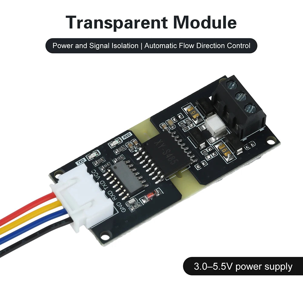 Isolated TTL to RS485 Conversion Module – Auto Flow Control