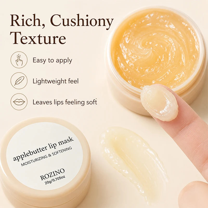 ROZINO Apple Butter Lip Mask – Hydrating & Softening