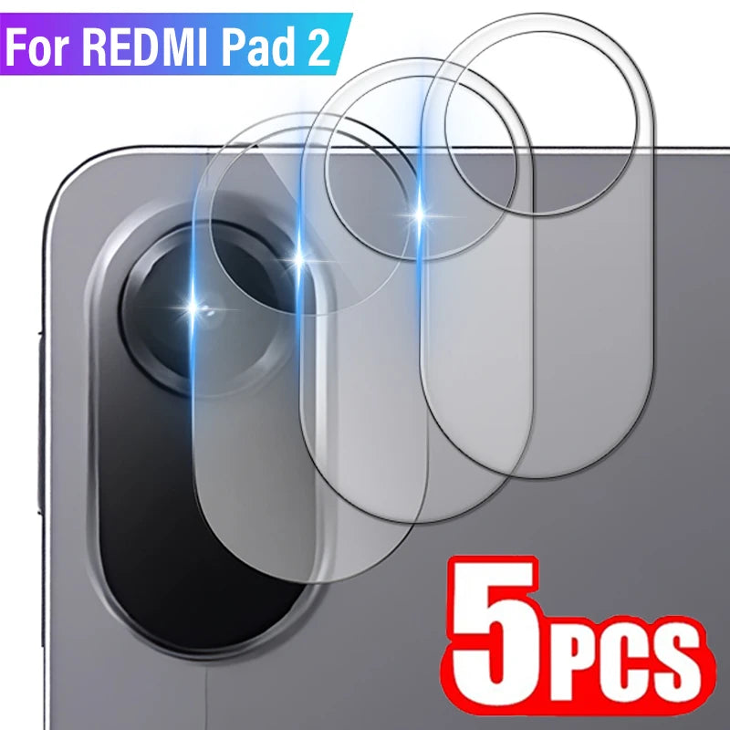 Redmi Pad 2 Camera Lens Tempered Glass Protector – 1–5 Pack