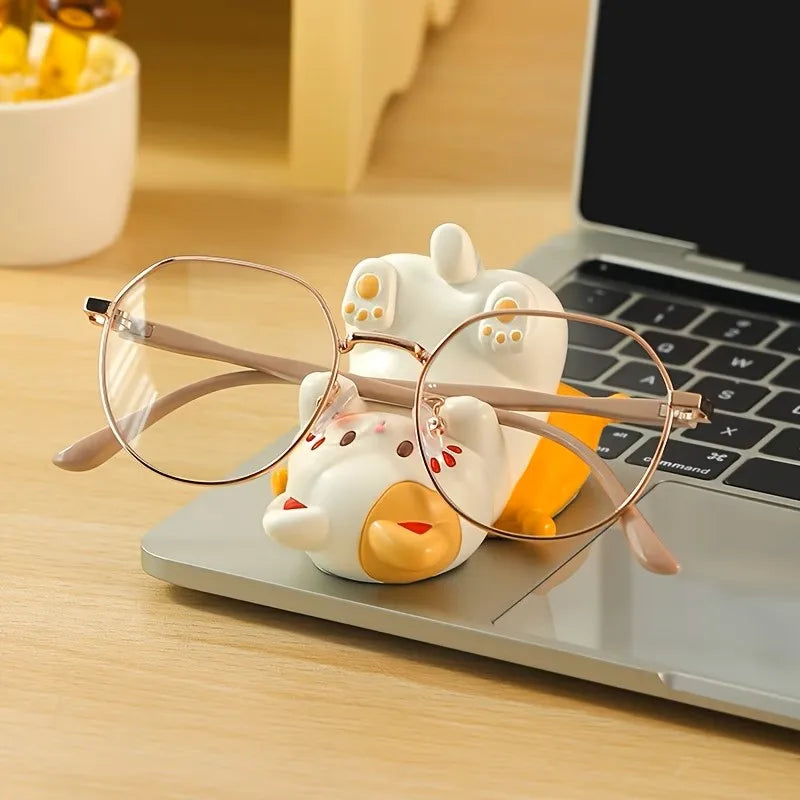 Cute Cat Phone Stand – Kawaii Animal Desk Decor & Mobile Holder