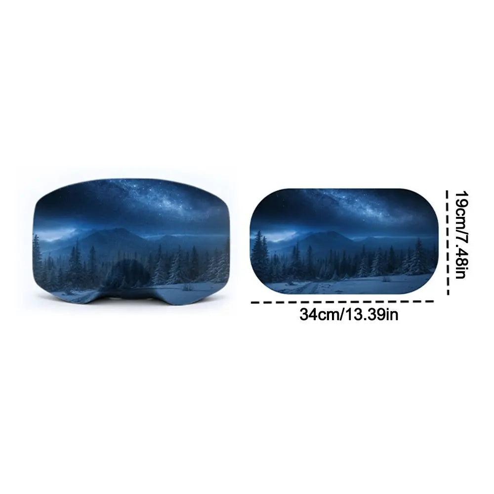 Microfiber Ski Goggle Cover – Scratch & Dustproof Lens Guard