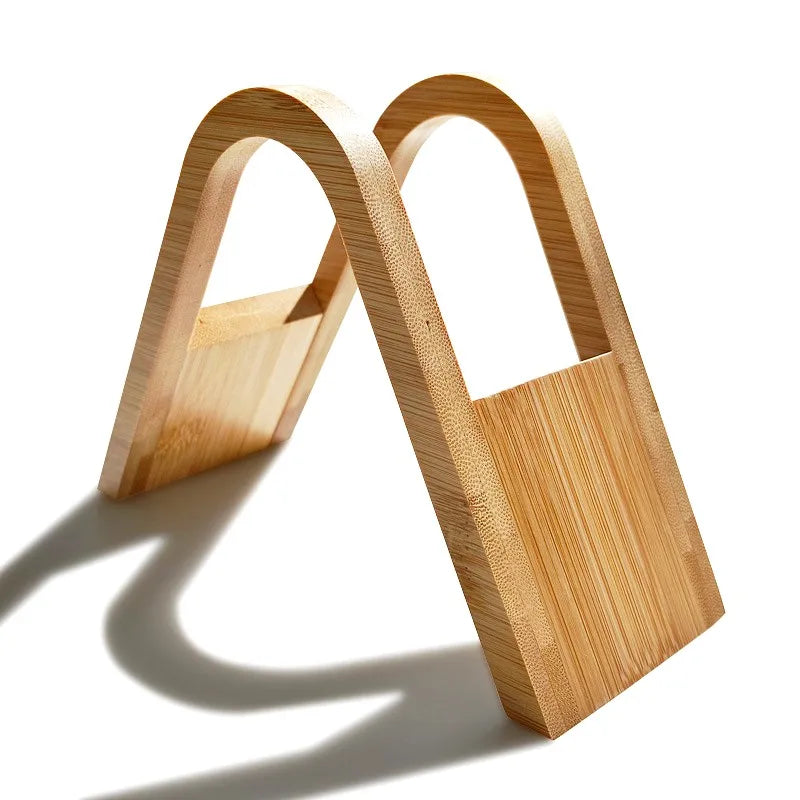 Wooden V60 Coffee Filter Paper Holder & Dispenser Stand
