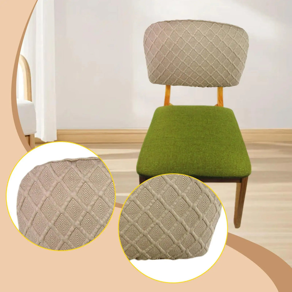 Dustproof Office Chair Back Slipcover | Elastic Backrest Protector
