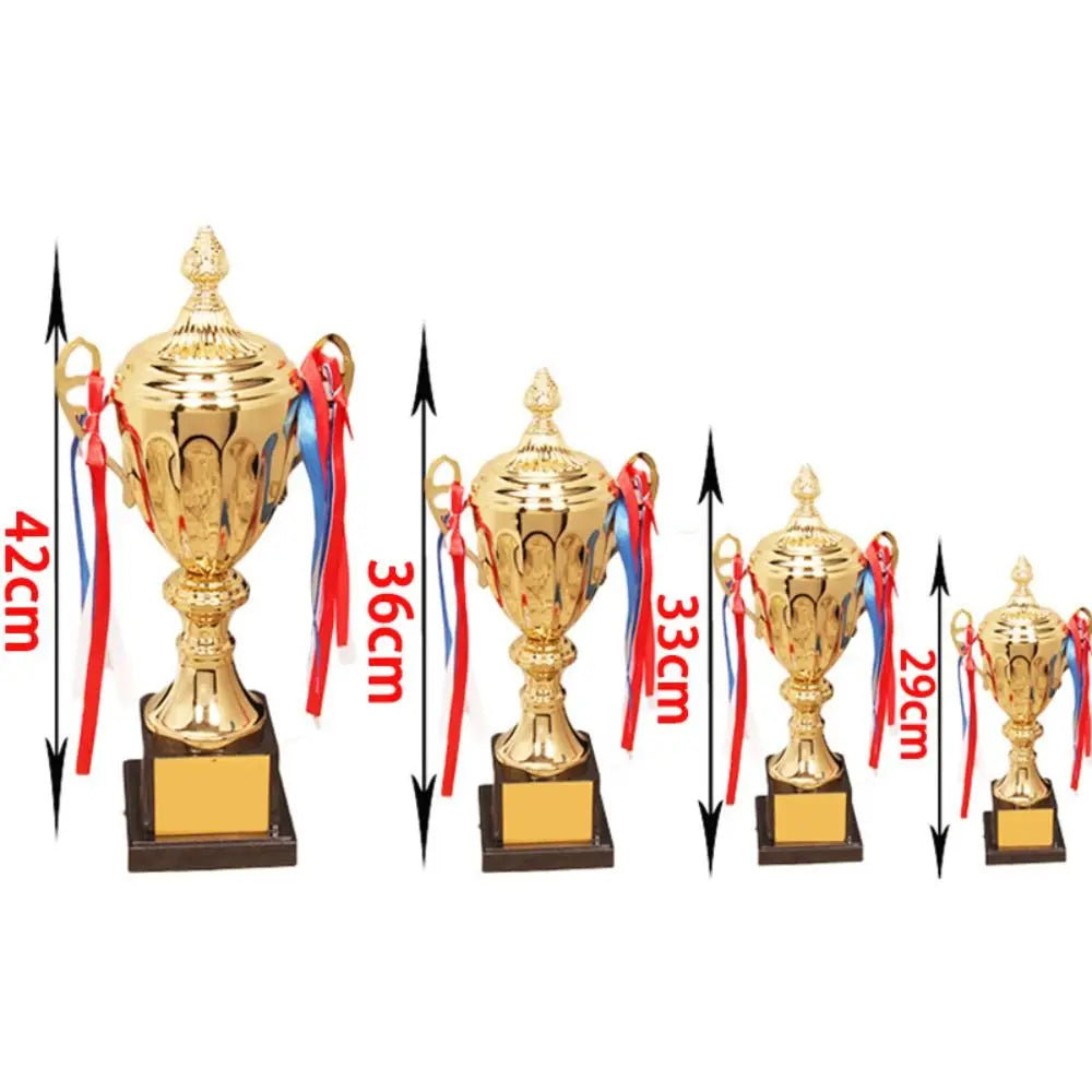 Gold Trophy Award Cup with Lid – Sports & Competition Prize