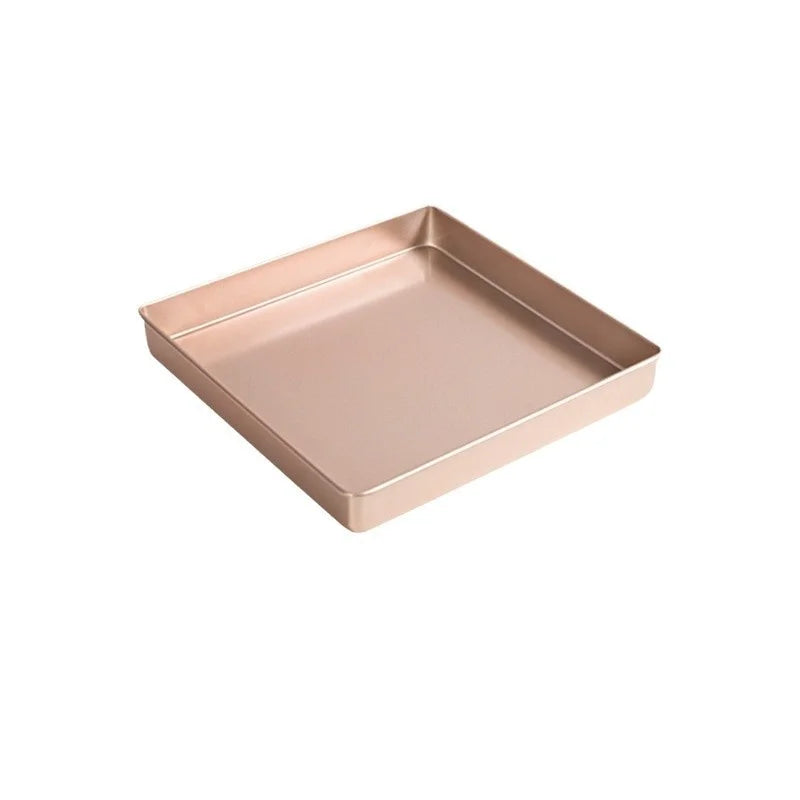 Square Non-Stick Baking Pan – Carbon Steel Cake & Cookie Sheet
