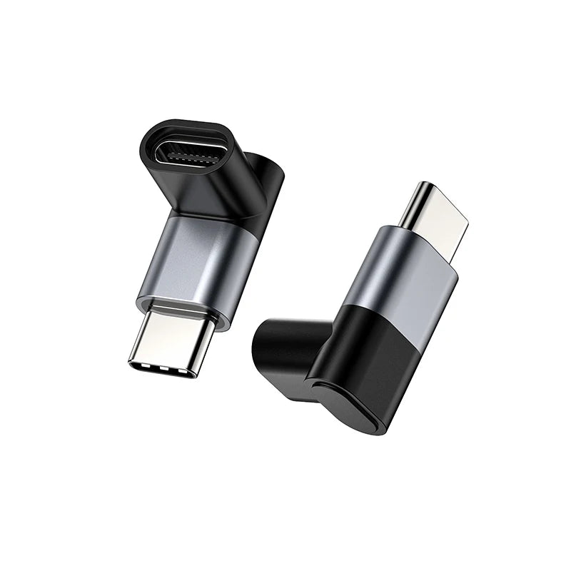 USB-C PD 100W Elbow Adapter 4K60Hz 20Gbps – iPad & Steam Deck