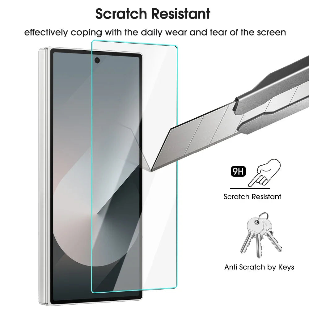9H Tempered Glass Screen Protector – Samsung Galaxy Z Fold 6