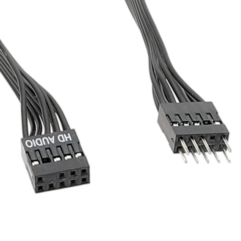 9-Pin Motherboard Front Audio Extension Cable 20/30/50cm