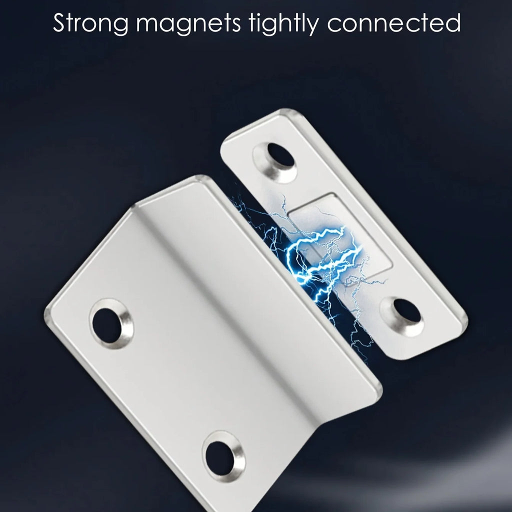 Invisible Magnetic Latch – No-Screw Cabinet & Door Closure