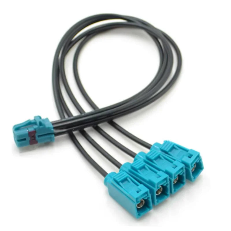 Mini-Fakra 4-in-1 LVDS Panoramic Camera Harness | RG174