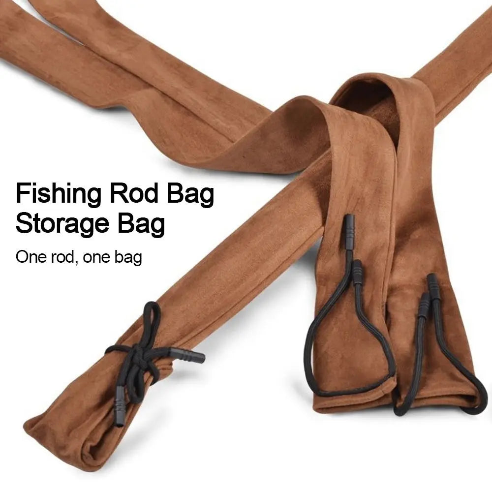 Folding Fishing Rod Bag – Large Capacity Portable Canvas Pouch