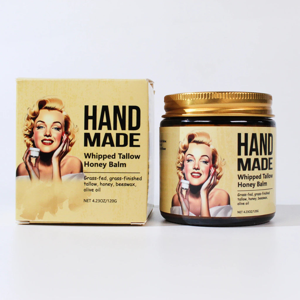 Honey Whipped Tallow Face Cream – Natural Deep Moisturizer