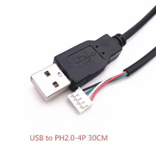 USB to DuPont Adapter Cable 1.25/PH2.0/XH2.54-4P