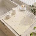 Cartoon Strawberry Kitchen Drying Mat – Anti-Slip Dish Pad