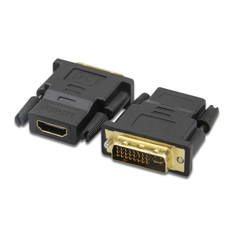 DVI to HDMI Adapter – DVI 24+1 Male to HDMI Female Converter
