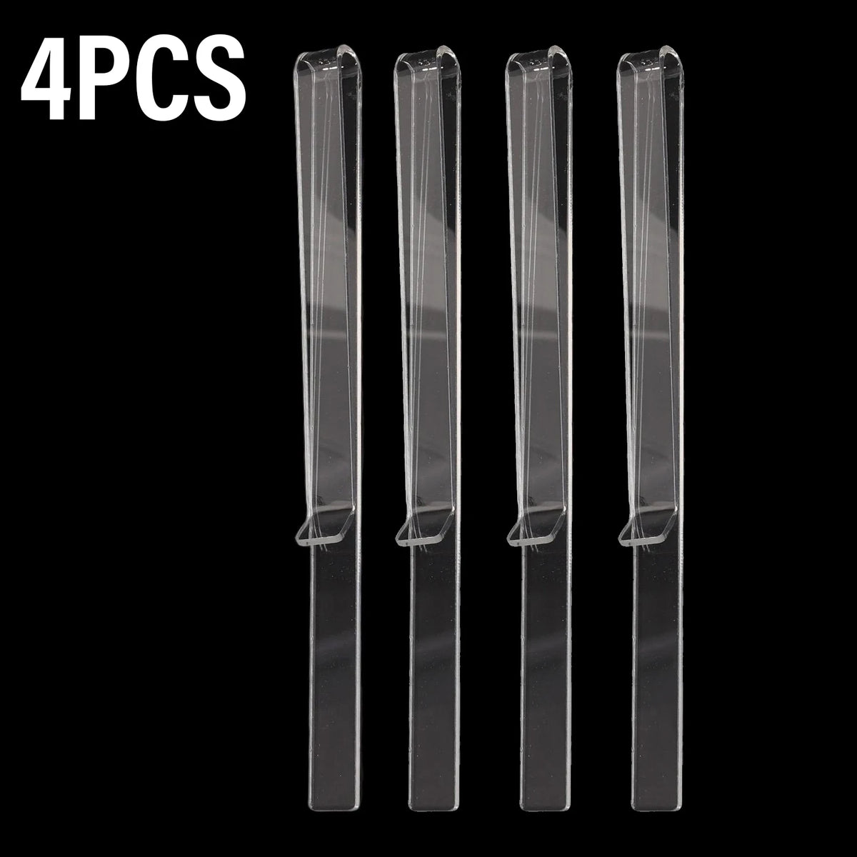 Transparent Acrylic Sheet Music Clips for Music Stand (2/4 Pack)