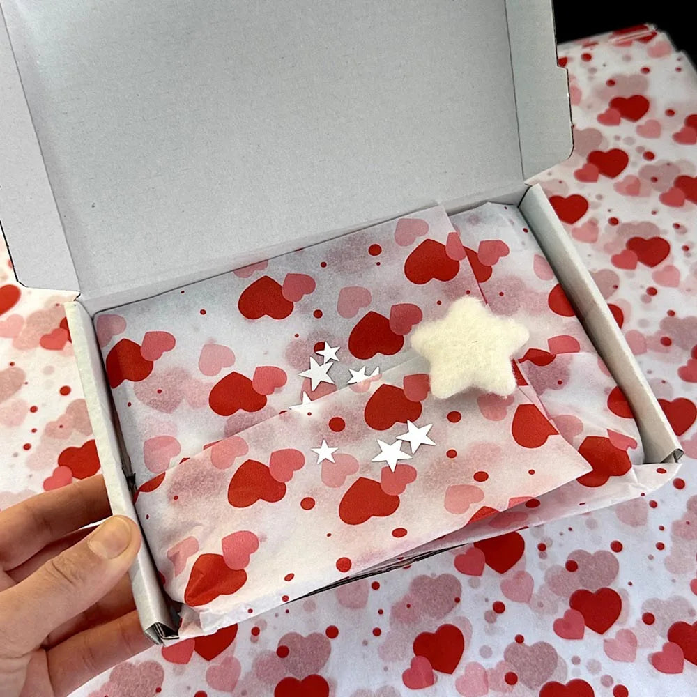10-Sheet Floral Tissue Paper – Gift Wrapping & Bouquet Wrap