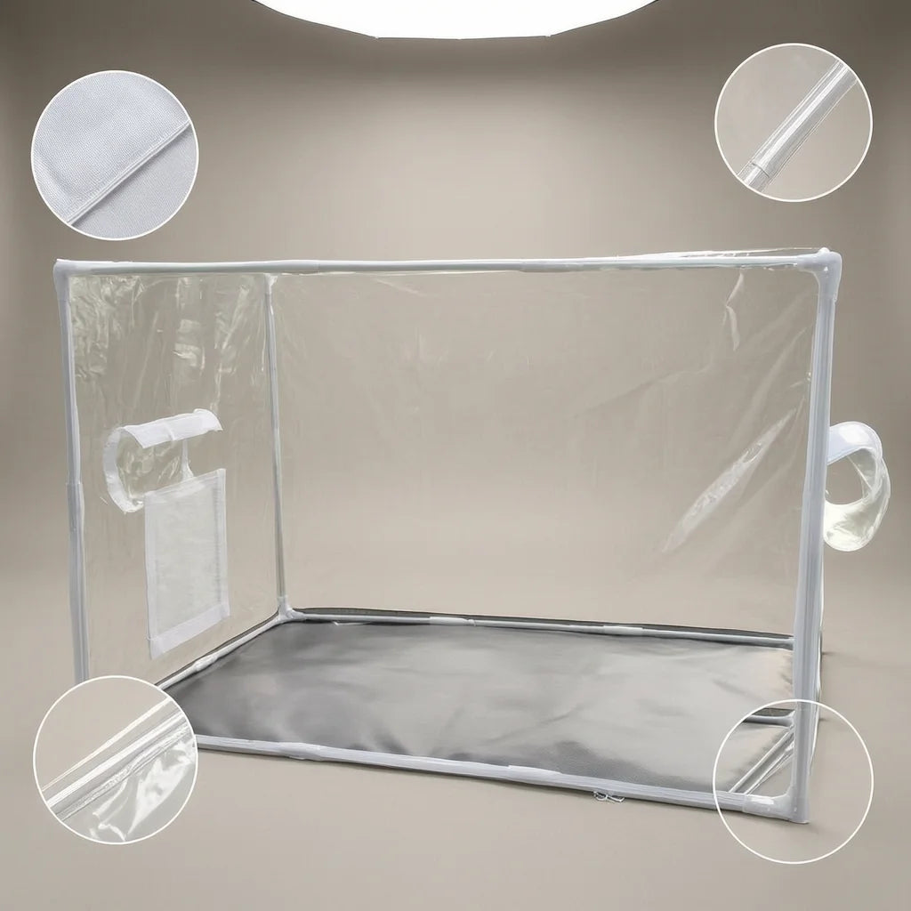 Portable Greenhouse Cover Waterproof Fiberglass – Indoor & Balcony