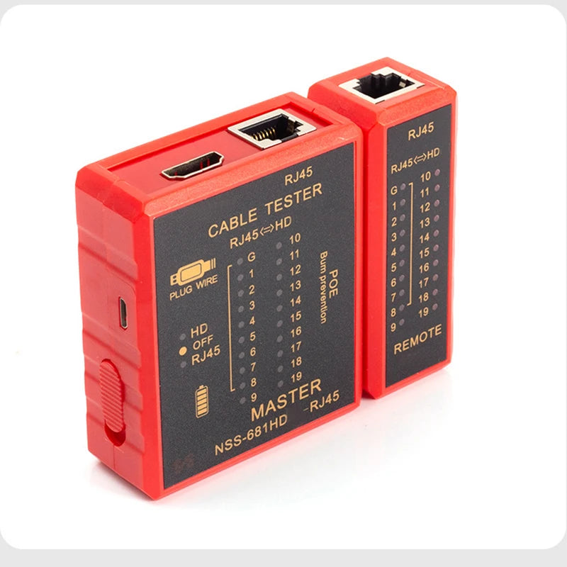 HDMI & RJ45 Cable Tester | POE Protection 8P8C 6P8C – OULLX