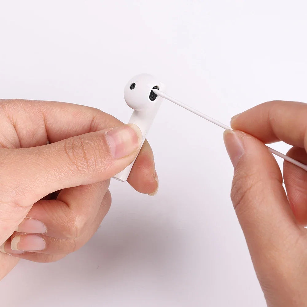 Double-Head Cotton Swabs for Phone Charging Port Cleaning – 25pc
