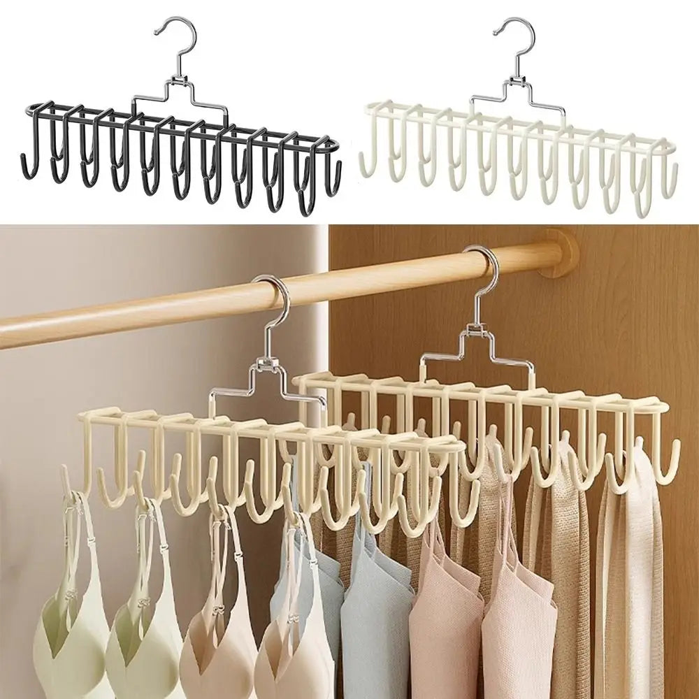 Multifunctional Suspender Hanger Rack – Wardrobe & Bag Organizer