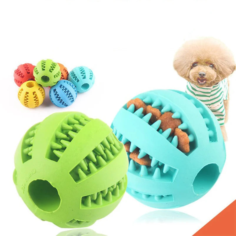 Watermelon Dog Treat Dispensing Ball – Teeth Cleaning Toy
