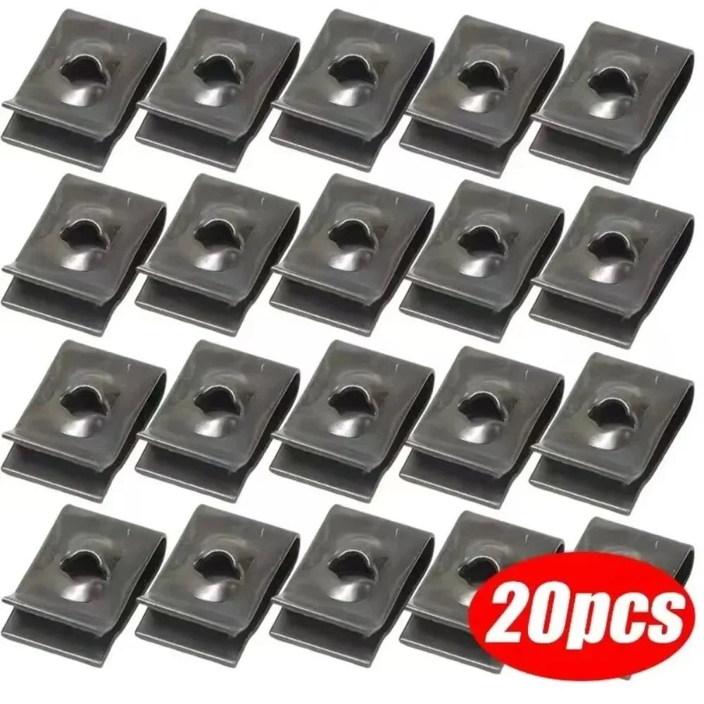 Metal U-Type Self-Tapping Clips Anti-Rust Locking Brackets