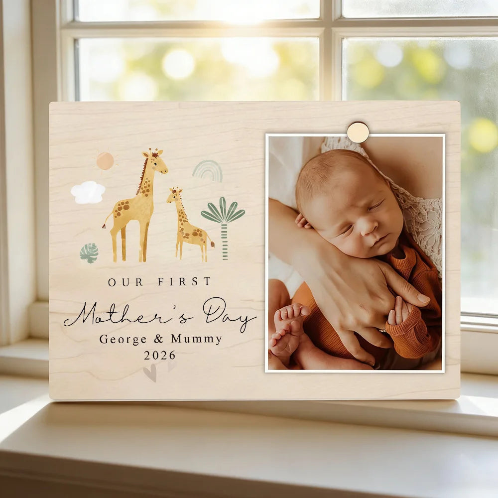 Personalised First Mother's Day Photo Frame | Custom Gift