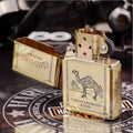Camel Windproof Metal Lighter – DIY Customizable Engraved