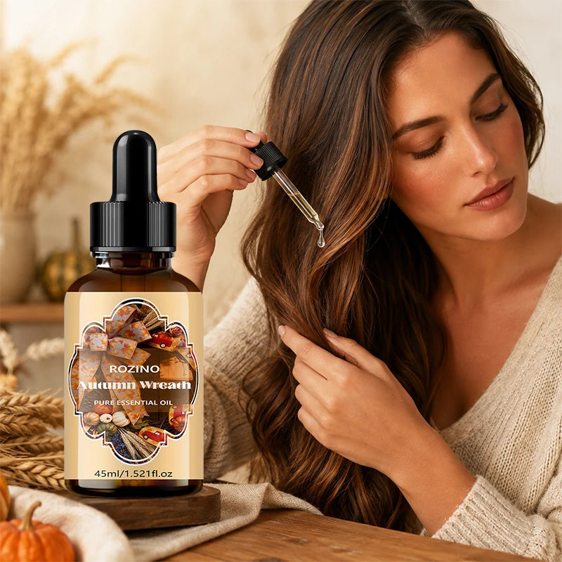ROZINO Seasonal Essential Oils – 5 Autumn Scents, 45ml