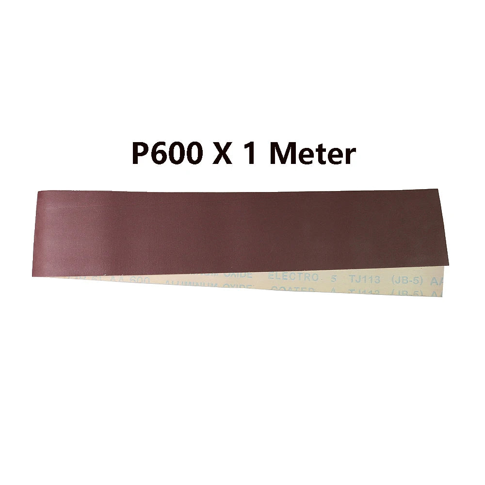 Flexible Tearable Sanding Cloth 1M x 9cm | Hand Polishing Roll
