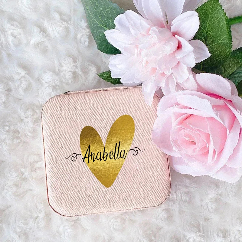 Personalised Hijabi Girl Jewellery Box | Custom Name Gift